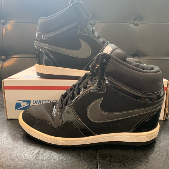 Nike Shoes - Nike Force Sky High ‘Black’ Sneakerwedge